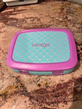Bentgo Kids Mermaid Lunchbox - Teal and Purple